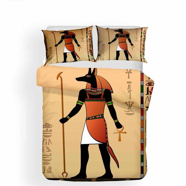 EGYPTIAN BED SET - ANUBIS