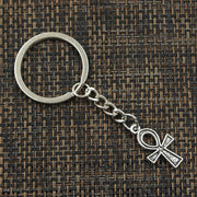 EGYPTIAN KEYCHAIN - CROSS ANKH SYMBOL SIMPLE BUT RESISTANT