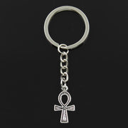 EGYPTIAN KEYCHAIN - CROSS ANKH SYMBOL SIMPLE BUT RESISTANT
