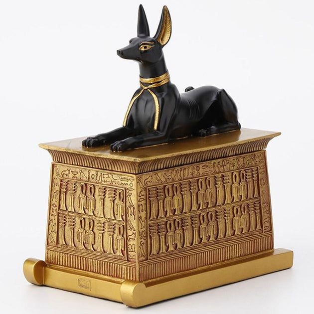 Egyptian Mythology Statue Anubis (Resin) Egypt Jewelry®