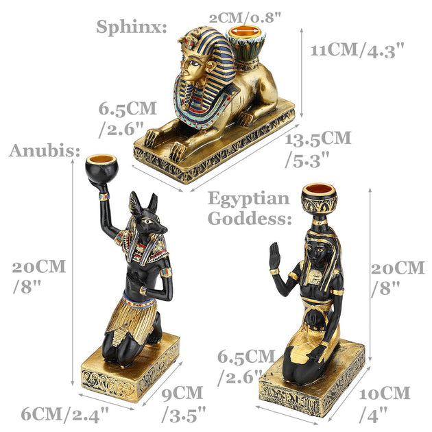 Egyptian Statue - Egyptian Goddess Sphinx Anubis – Egypt Jewelry®