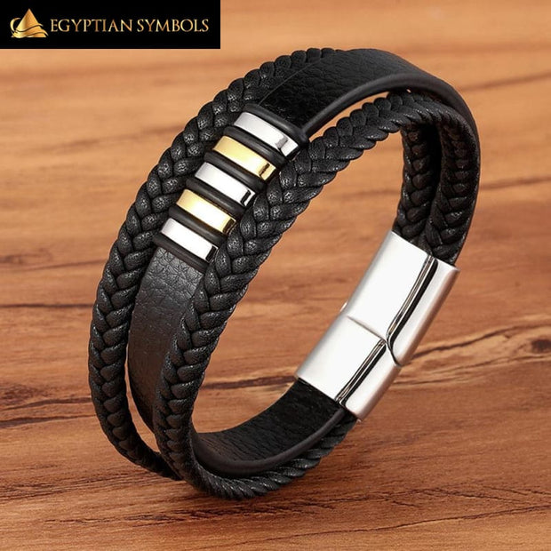 Egyptian Bracelet - Black Gold Style simple but unique