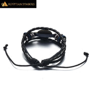 Egyptian Bracelet - Leather Simple and elegant