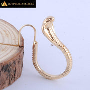 Egyptian cobra earrings