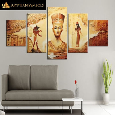Painting the style Egypt Antique