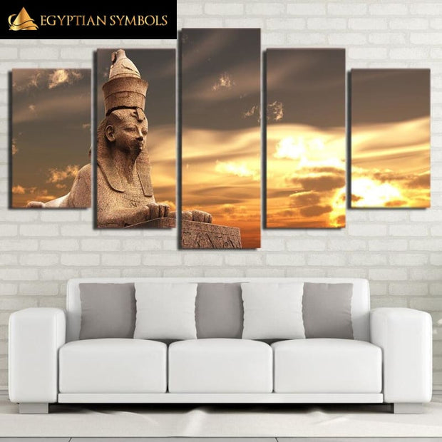 Egyptian painting 5 pieces