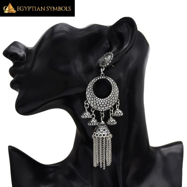 Egyptian Earrings - Tribal