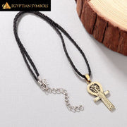 Egyptian Ankh Charms Necklace