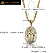 Egyptian Pharaoh Necklace - Zircon High Quality