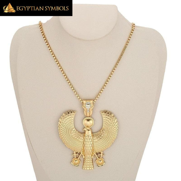 Egyptian Horus Bird Falcon Necklace