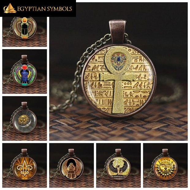 Egyptian Symbol of Strength Necklace