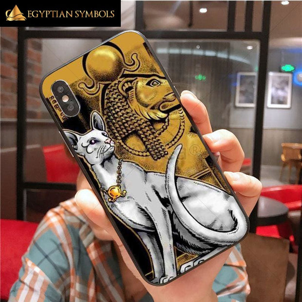 EGYPTIAN PHONE CASE - CAT BASTET (iPhone)