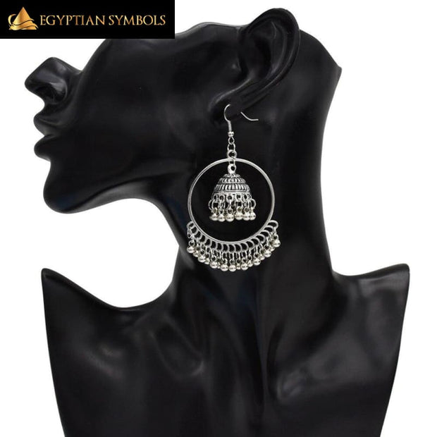 Egyptian Pendant Earrings