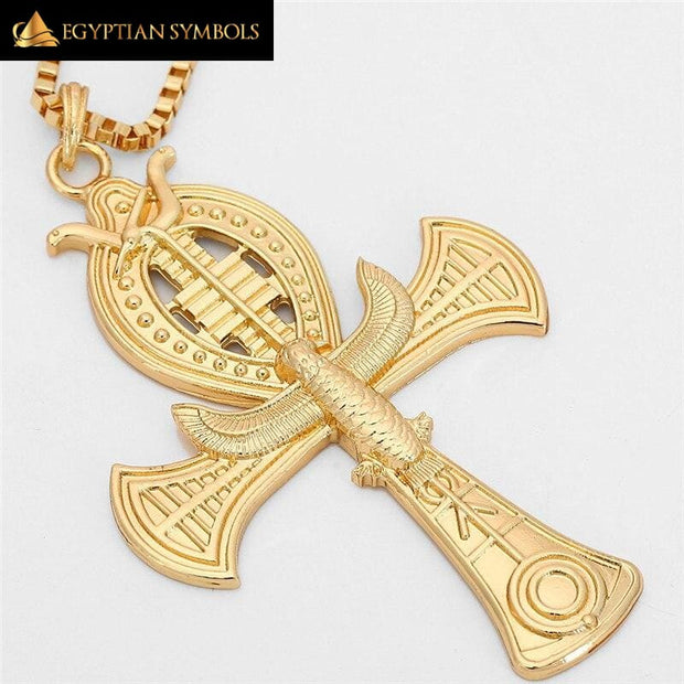 Ancient Ankh Cross Necklace