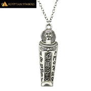 Egyptian Pharaoh Necklace - Patterned finish