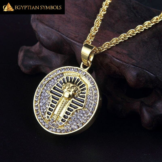 Round Egyptian Pharaoh Necklace