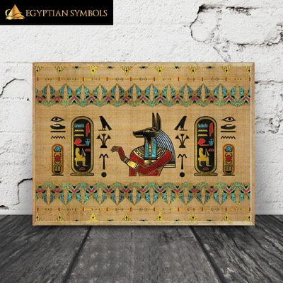 Egyptian Painting monochrome en 2 formats