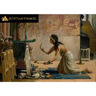 Egyptian Painting in Wall Sticker