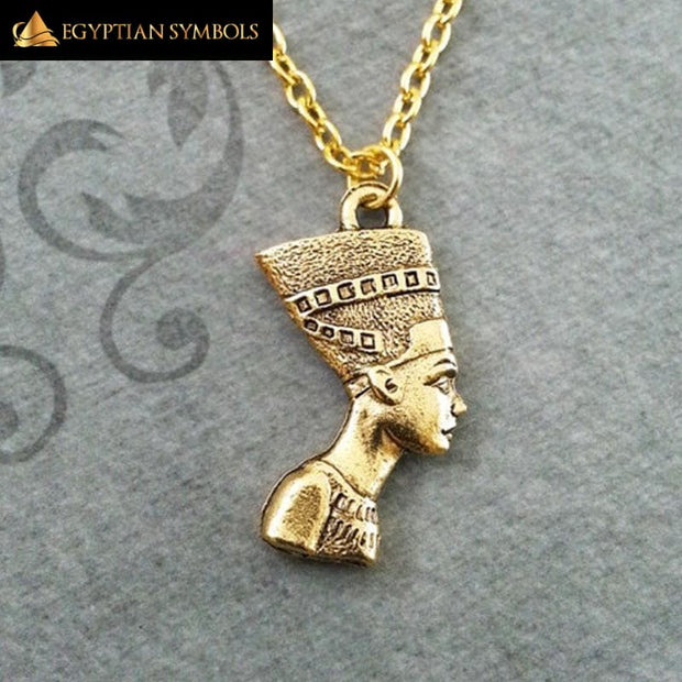 Charm Nefertiti Necklace