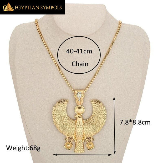 Egyptian Horus Bird Falcon Necklace