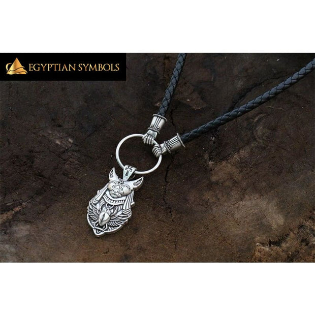 Egyptian Scarab Beetle Necklace