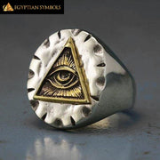 EGYPTIAN RING - \Freemason/Illuminati