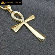 Light Ankh Cross Necklace