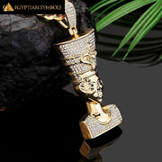 Egyptian Men Necklace - Cristal Pendant