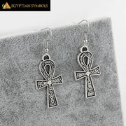 Egyptian pendant earrings