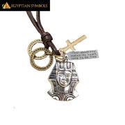 Egyptian Symbols Necklace Unisex