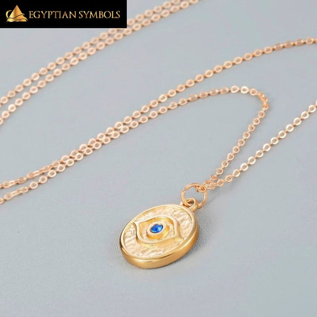 Eye Charming Round Necklace