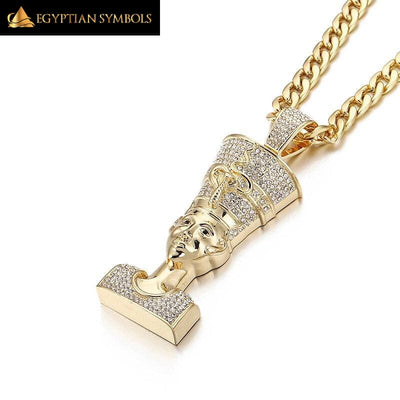 Egyptian Men Necklace - Cristal Pendant