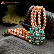 Royal Egyptian Pearl Bracelet