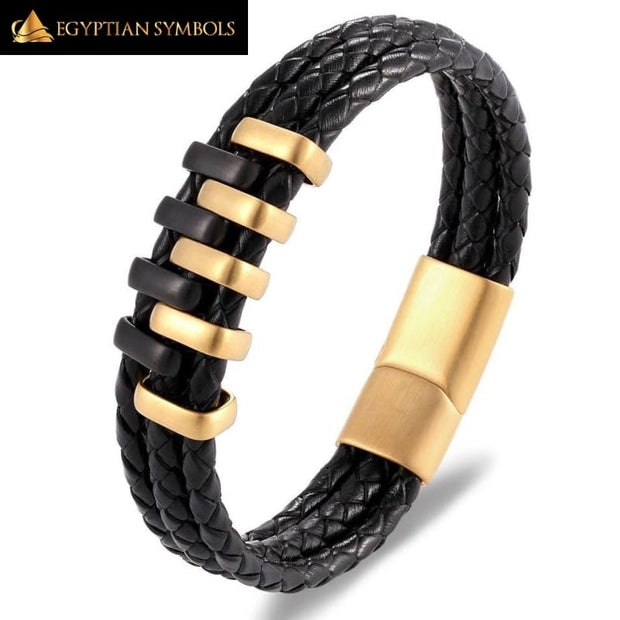 Egyptian Bracelet - Black Gold Design Exceptional and unique