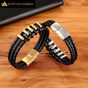 Egyptian Bracelet - Black Gold Design Exceptional and unique