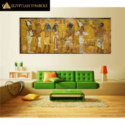 Egyptian Painting - Temple