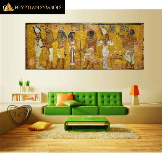 Egyptian Painting - Temple