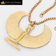 Long Chain Eagle Necklace