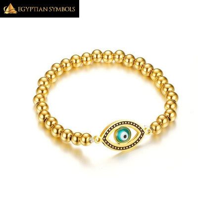 Egyptian Bracelet - Horus Eye Charm Simple and remarkable
