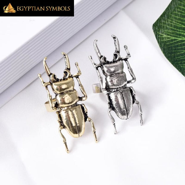 egyptian-beetle-ring-silver-gold
