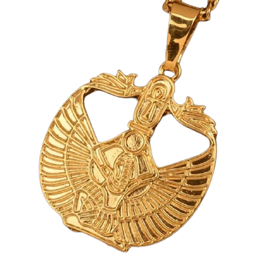 egyptian-cartouche-pendant-isis-goddess