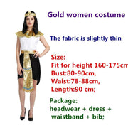 EGYPTIAN COSTUME - GOLDEN COSTUME FOR THE WHOLE FAMILY