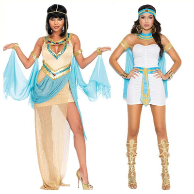EGYPTIAN COSTUME - LADIES WHITE GREEK GODDESS COSTUME