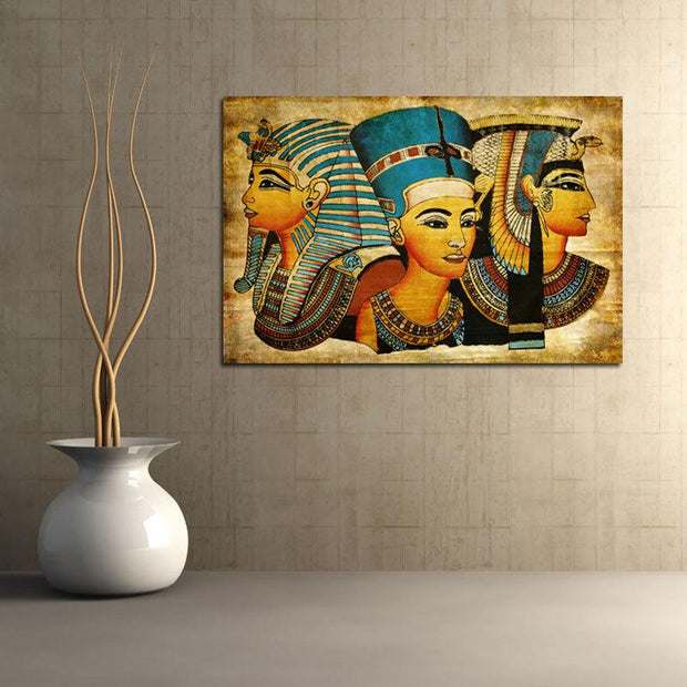 Egyptian Fiber Painting