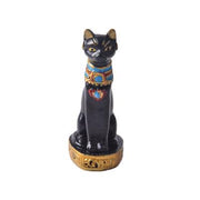 EGYPTIAN FIGURINE CAT - RESIN FIGURINE