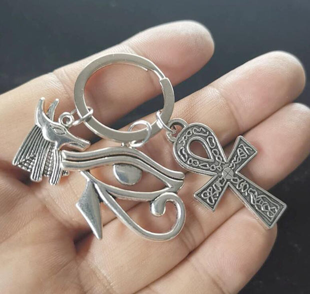 EGYPTIAN KEYCHAIN - SYMBOL WELL EQUIPPED