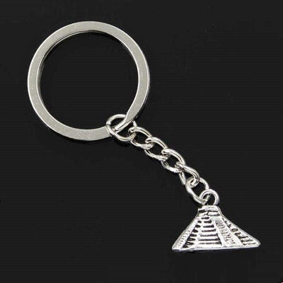 EGYPTIAN KEYCHAIN - VINTAGE PYRAMID PERFECT OBJECT