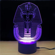 EGYPTIAN LAMP - PHARAOH 3D