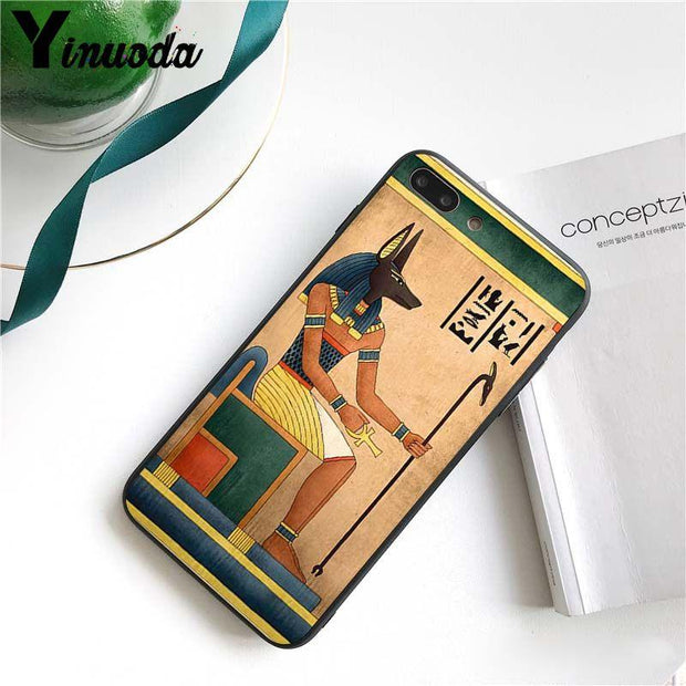 EGYPTIAN PHONE CASE - ANUBIS GOD (iPhone)