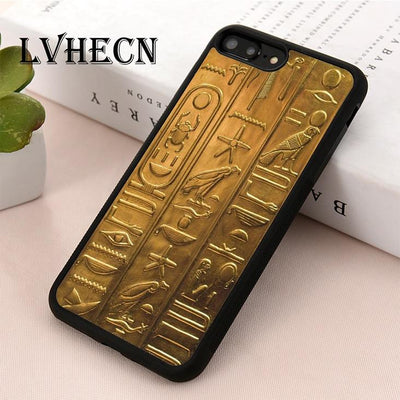 EGYPTIAN PHONE CASE - HIEROGLYPH (iPhone)